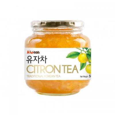 韩国进口KEATS柚子茶 (罐) 580g