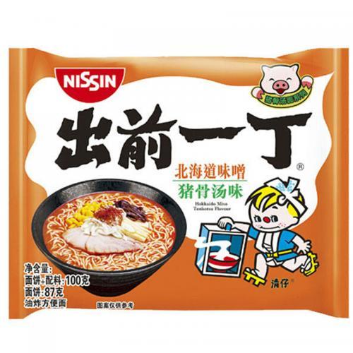 出前一丁北海道味增猪骨汤味100g 方便面 袋 速食系列 伯明翰日韩超市
