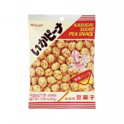 Kasugai Squid Pea Snack 62g