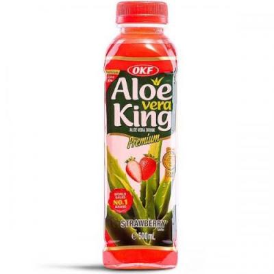 OKF Aloe Vera Juice (Strawberry) 500ml