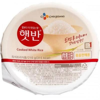 CJ Microwavable Cooked Rice (White) 130g