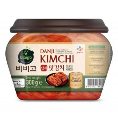 CJ Bibigo Sliced Kimchi(Traditional Shape Jar) 300g
