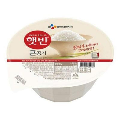 CJ Microwavable Cooked Rice (White) 300g
