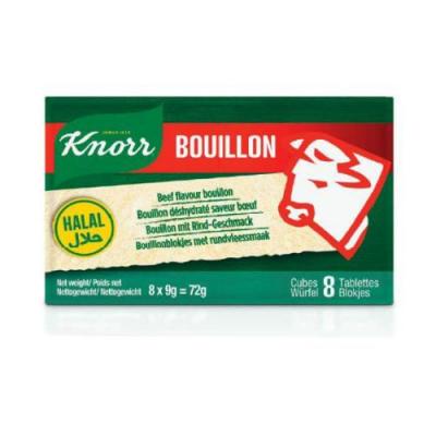 Knorr Bouillon Beef (Halal) 18g