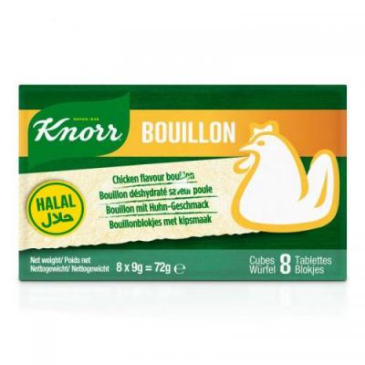 Knorr Bouillon Chicken (Halal) 18g