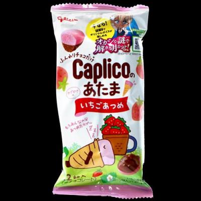 Glico Caplico Top Strawberry Cookies 30g