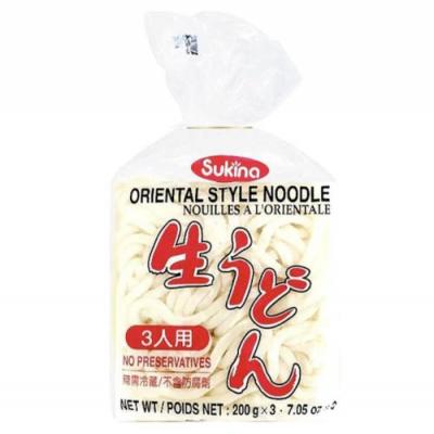 Sukina Oriental Style Noodles (Nama Udon) 3*200g