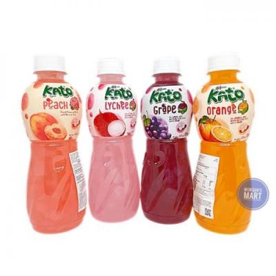 Kato Nata De Coco Peach Juice 320ml