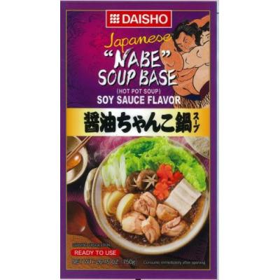 Daisho Chanko Nabe Soup Soy Sauce flavour 750g