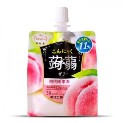 塔啦蜜蒟蒻果凍 白桃味 150g